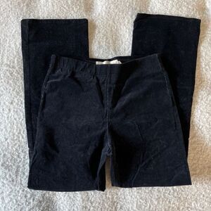 Soft surroundings pull on velvet pants M
